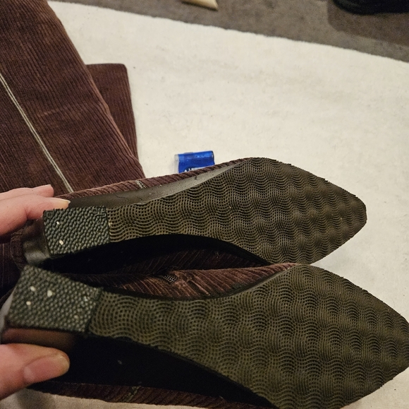 ME TOO BROWN CORDUROY BOOTS - Picture 5 of 6